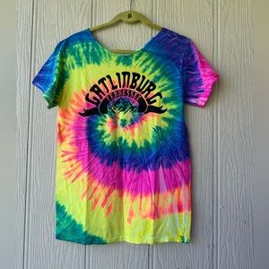 Gatlinburg Tennessee Colorful Tie-Dye Tee